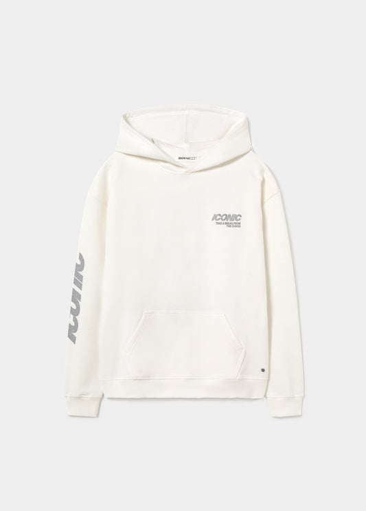 Sudadera capucha alas