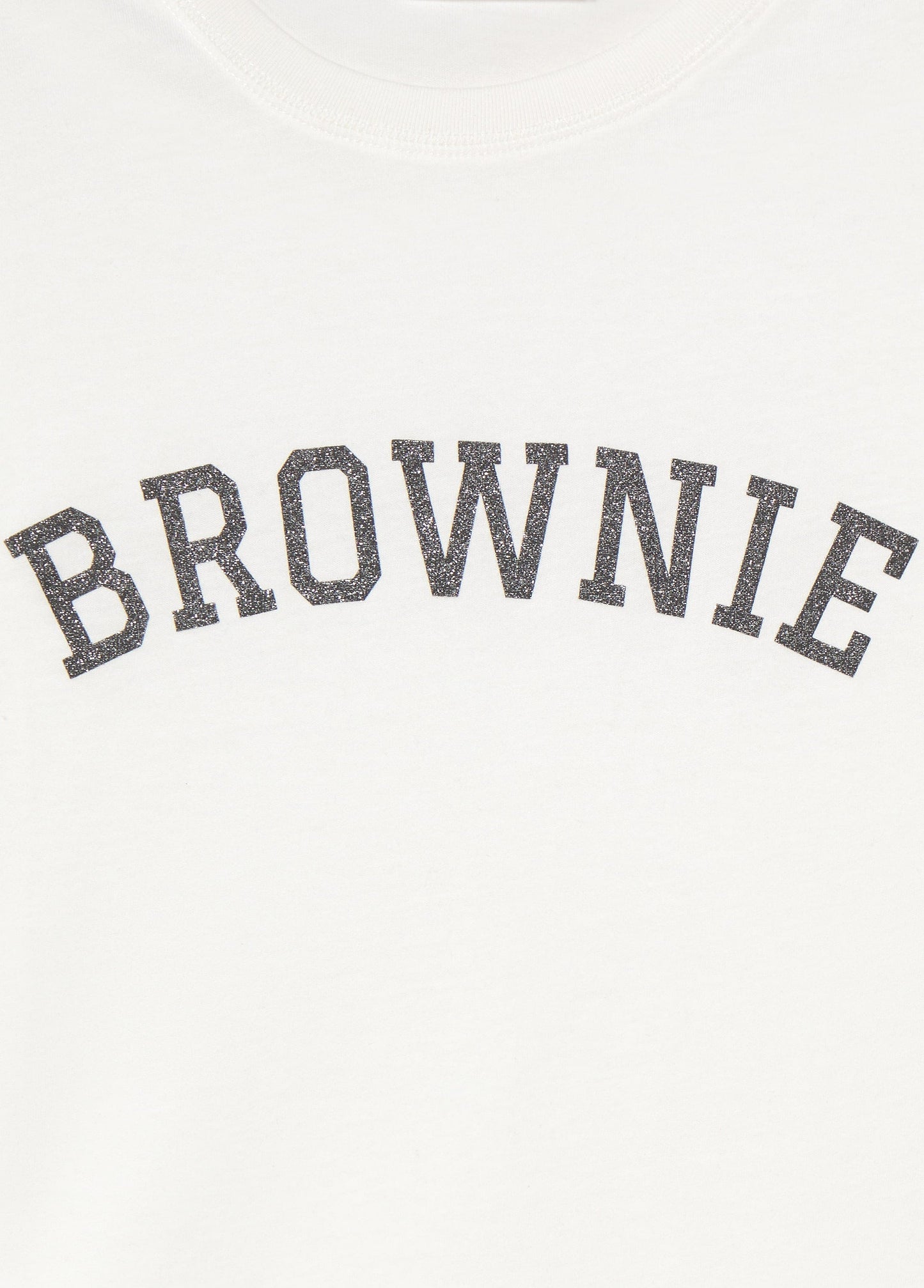 Camiseta texto brownie