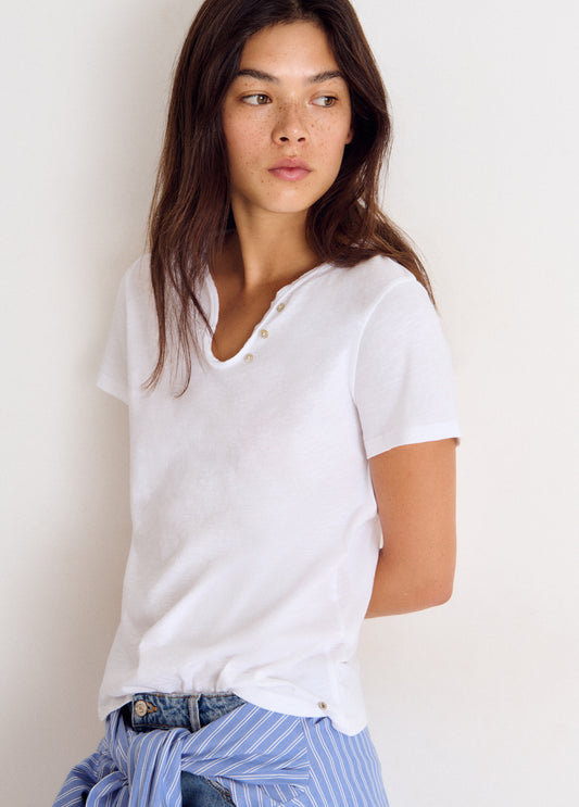 Camiseta botones
