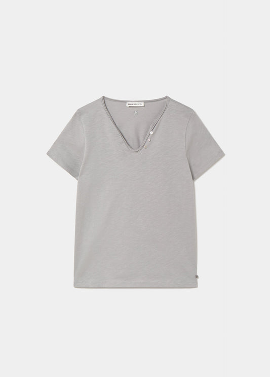 Camiseta botones estrella