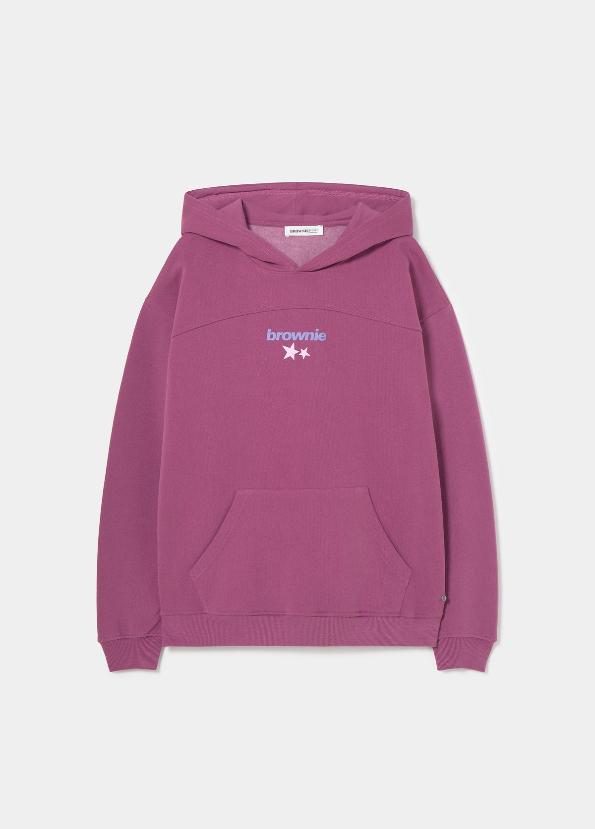 Sudadera capucha print estrellas
