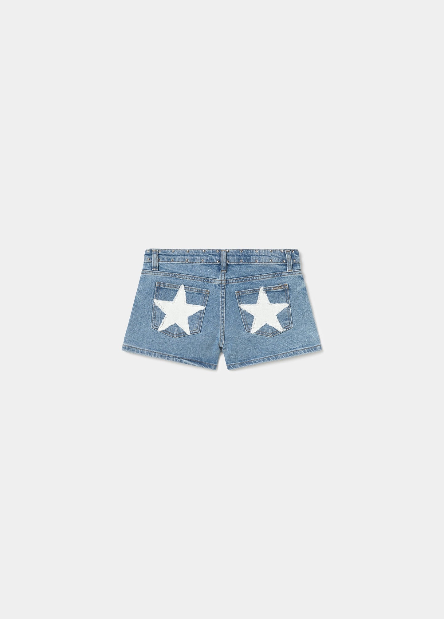 Short tachas con estrellas patch