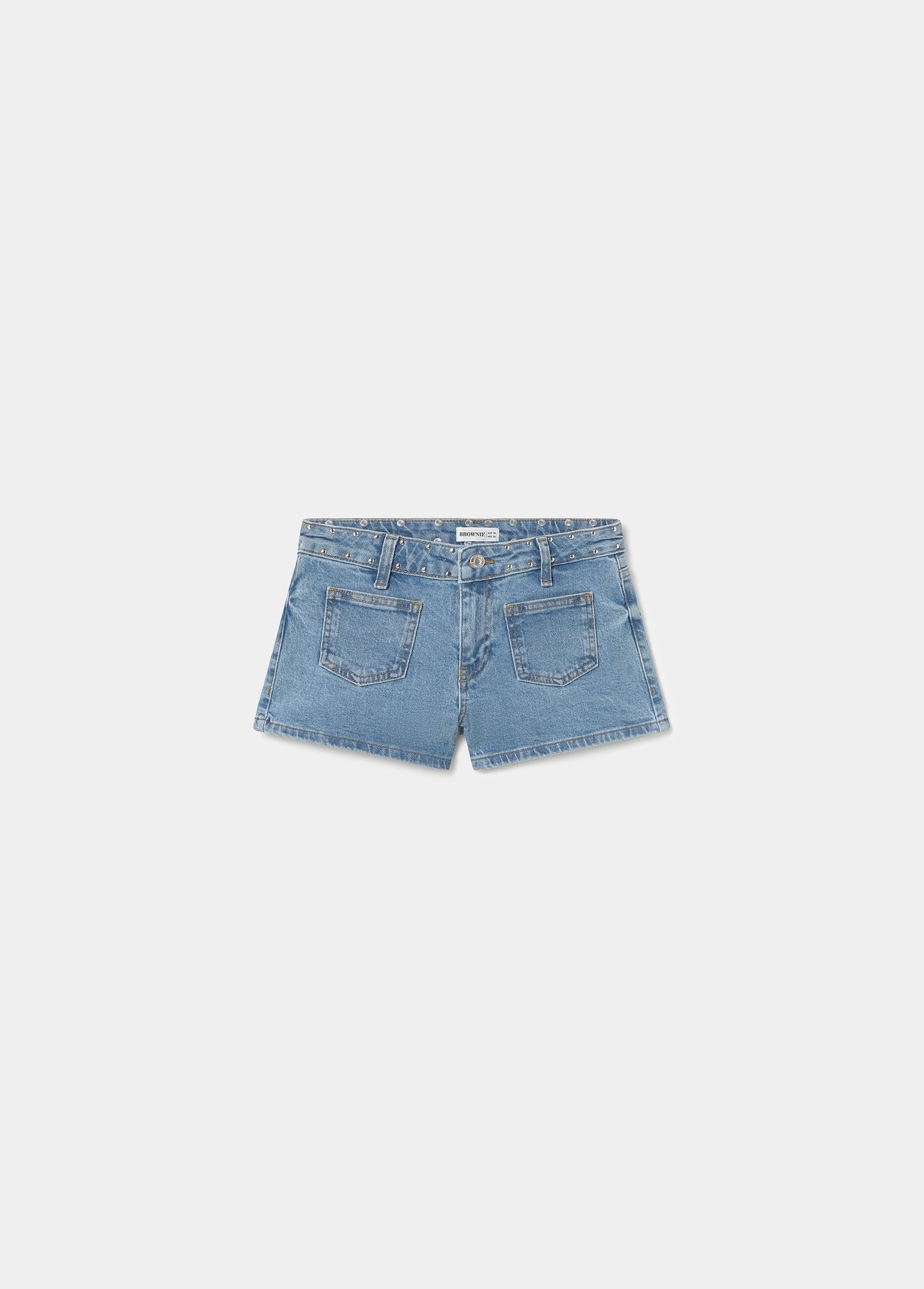 Short tachas con estrellas patch