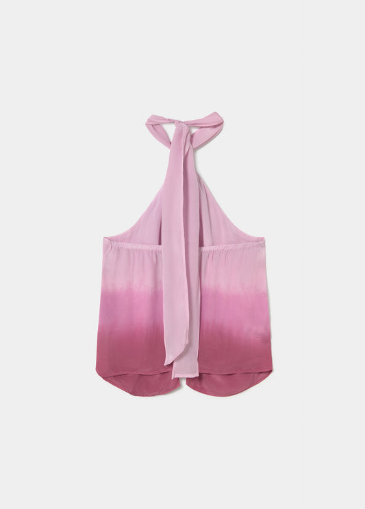 Top halter nudo