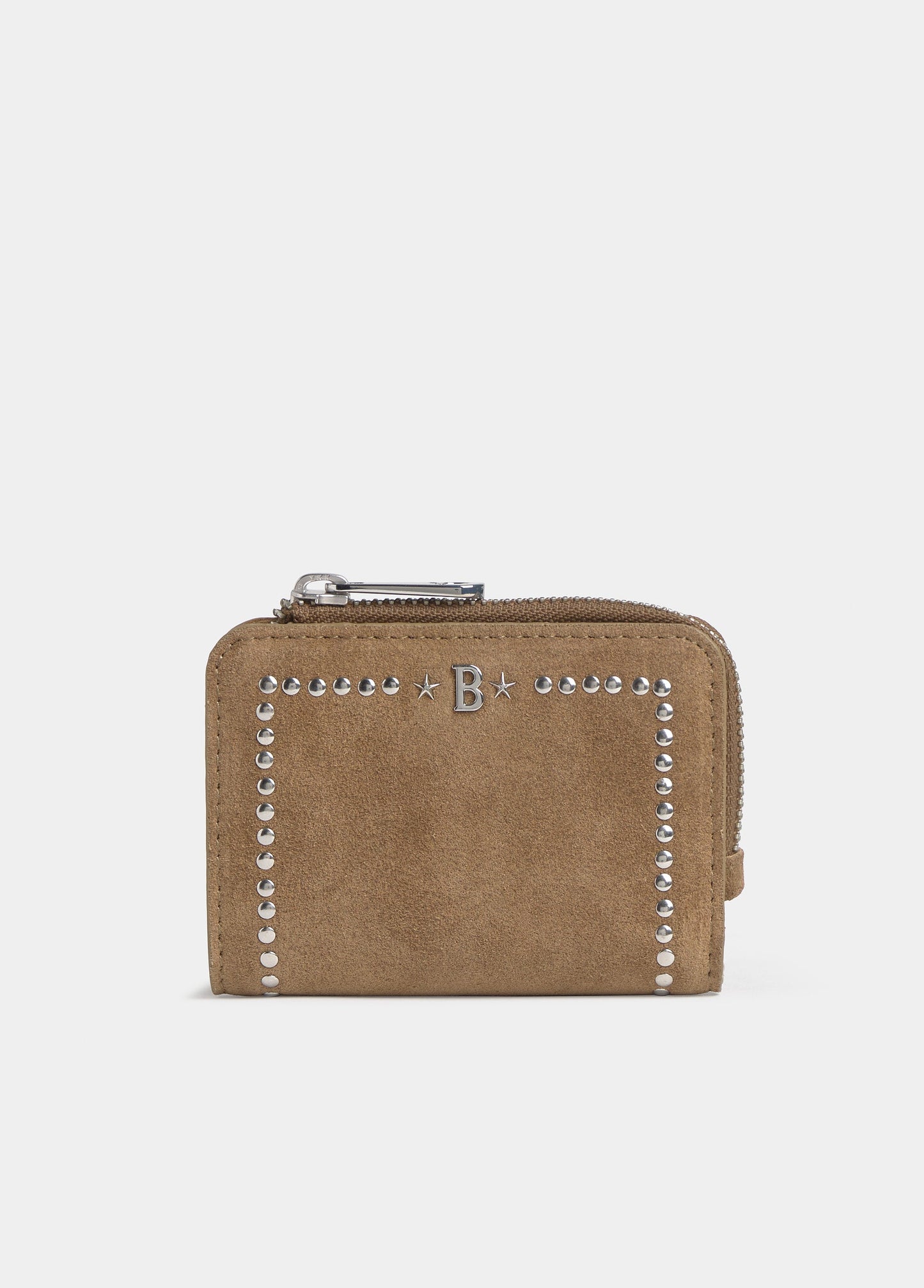 Monedero tachitas piel