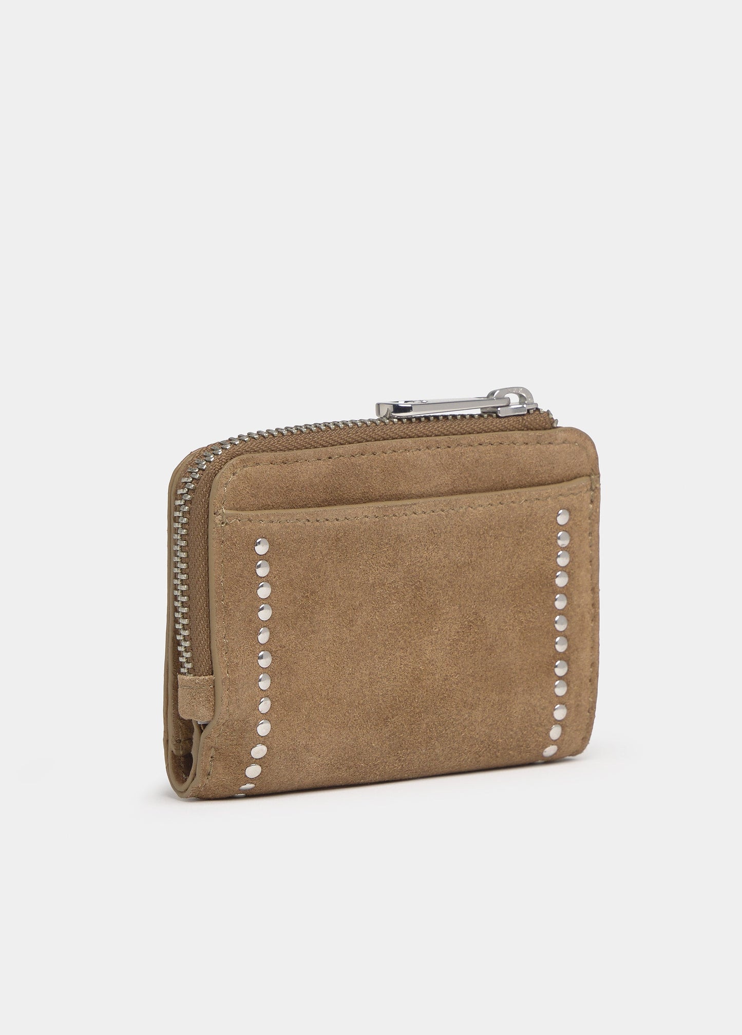 Monedero tachitas piel