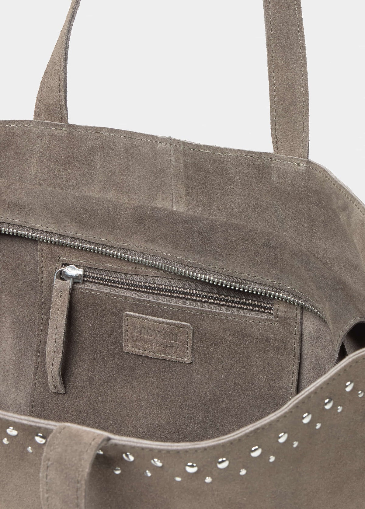 Bolso shopper tachas