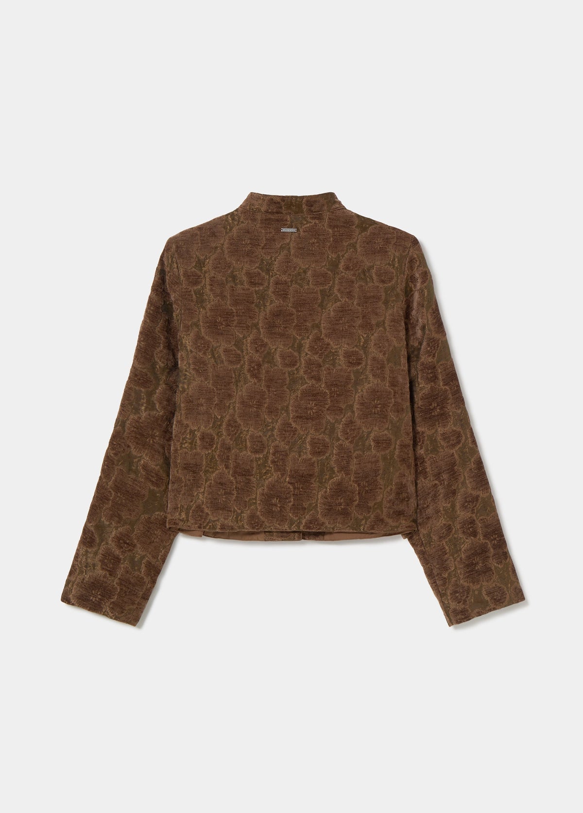 Chaqueta corta flores