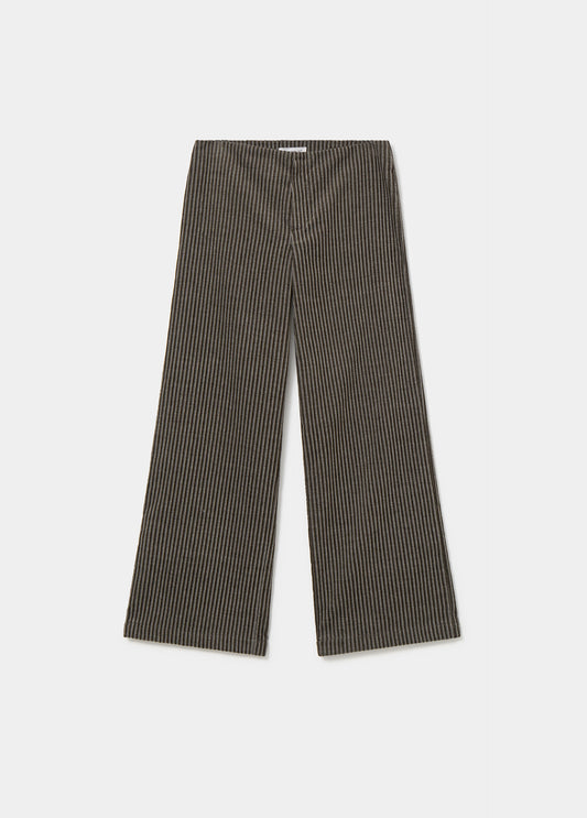Pantalón pana rayas