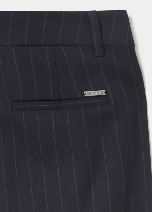 Pantalon bombacho raya diplomatica
