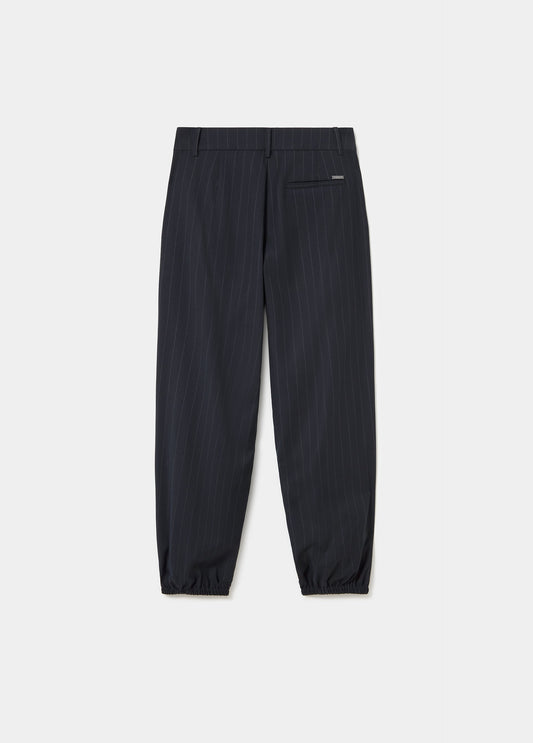 Pantalon bombacho raya diplomatica