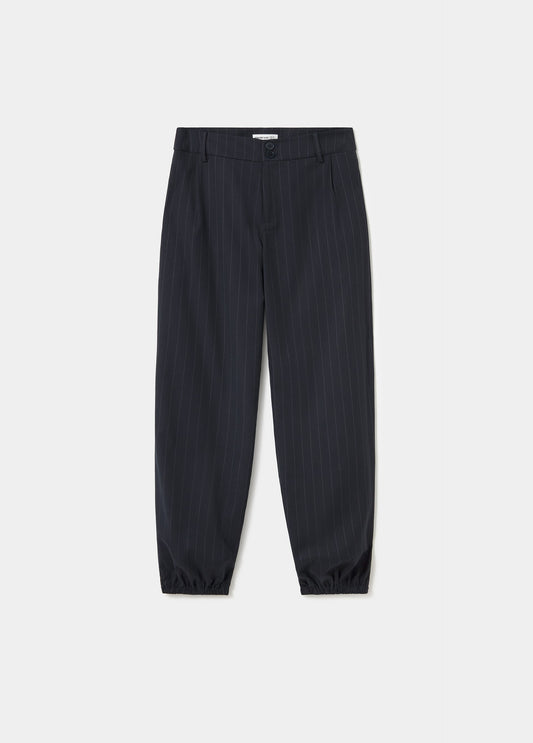 Pantalon bombacho raya diplomatica