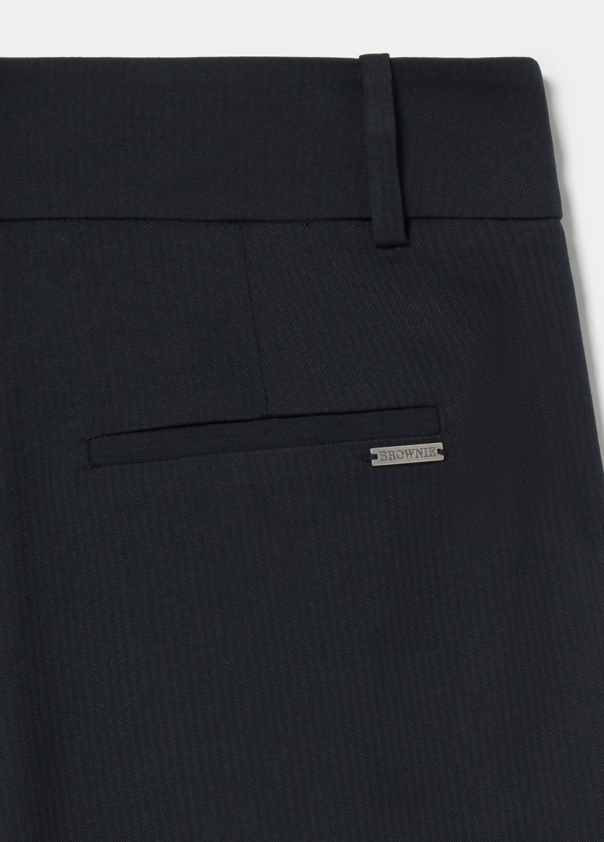 Pantalón pinzas falso liso