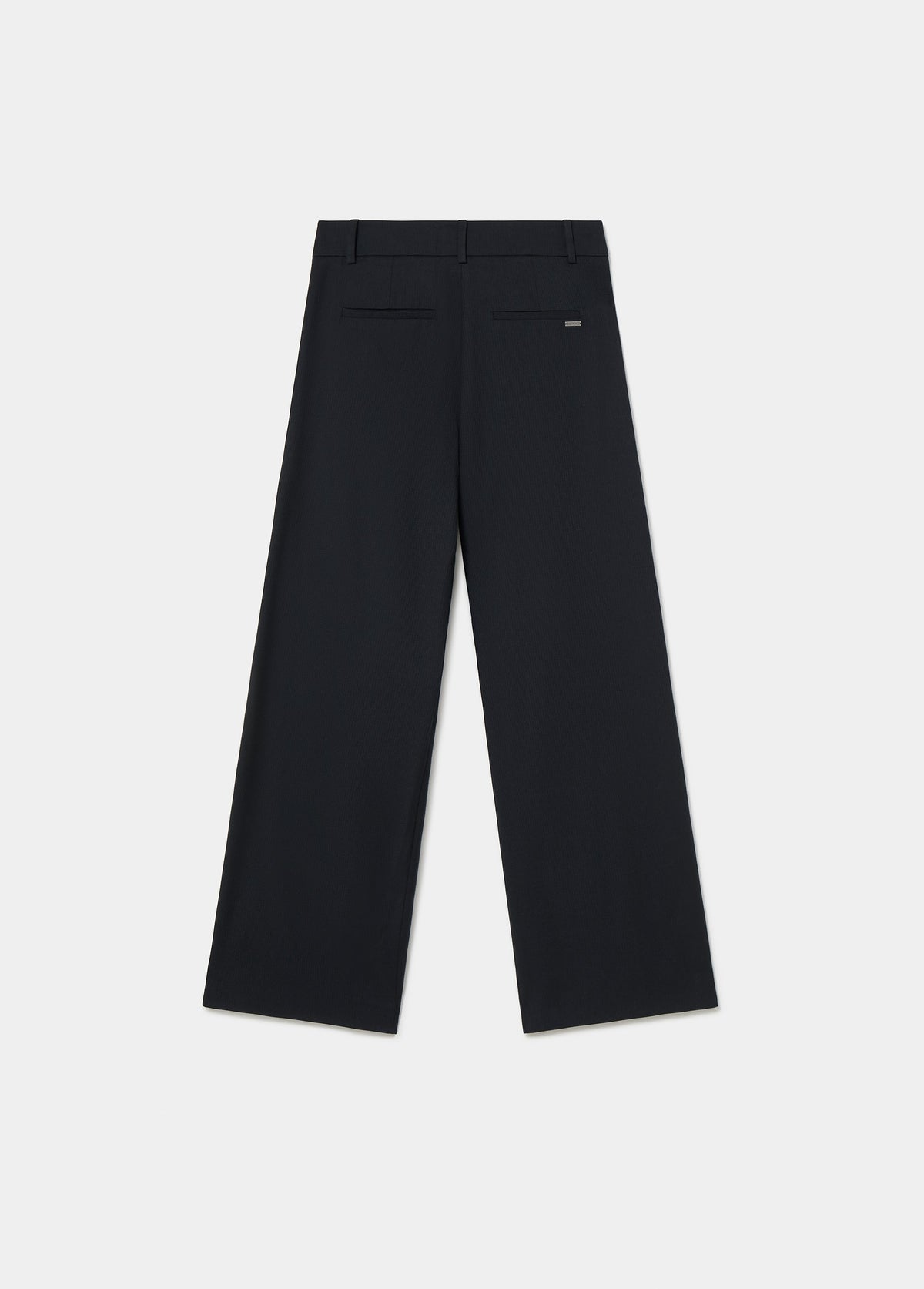 Pantalón pinzas falso liso