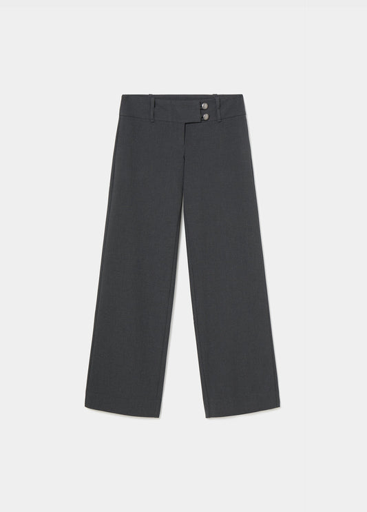 Pantalón bajo cintura ancha