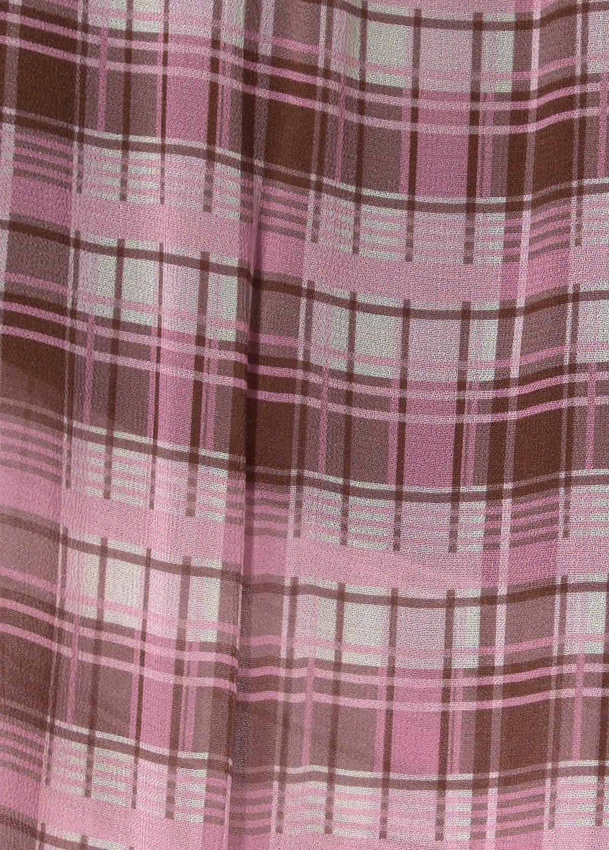 Pantalón largo bombacho cuadros