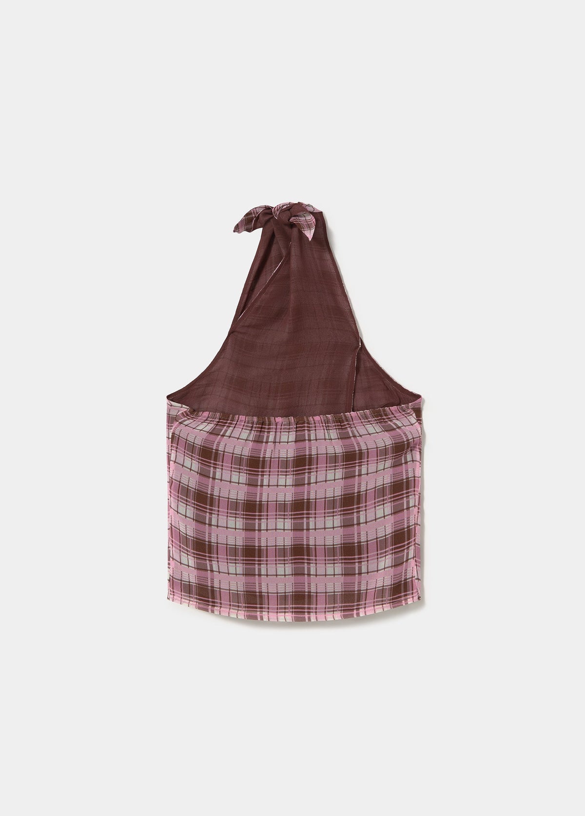 Top halter cuadros