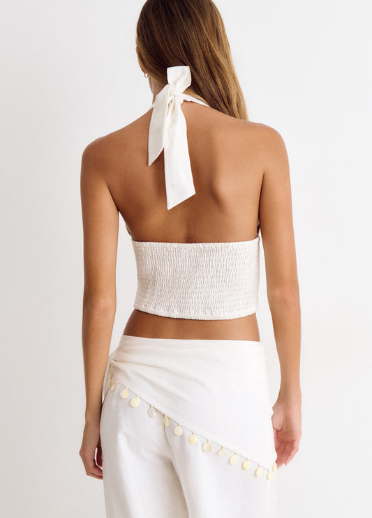 Top halter conchas