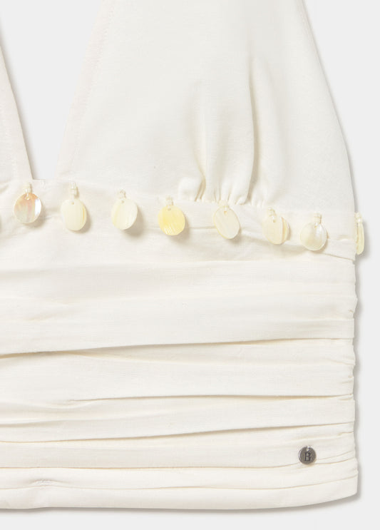 Top halter conchas