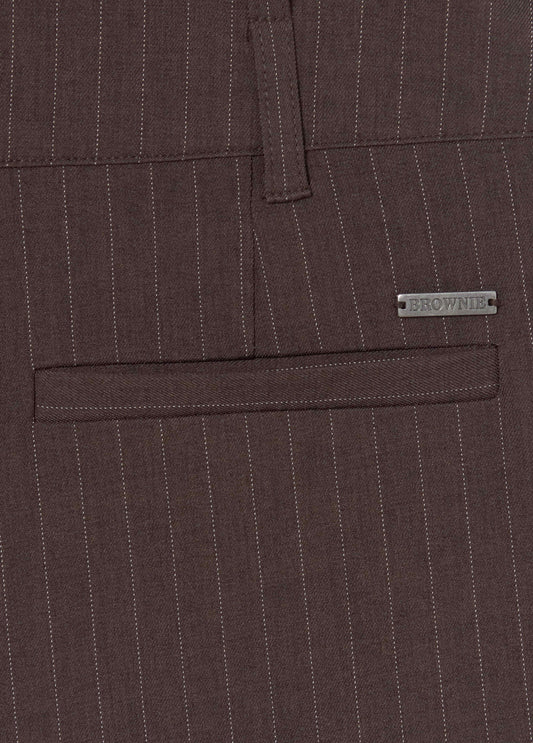 Pantalón raya diplomática cintura ancha