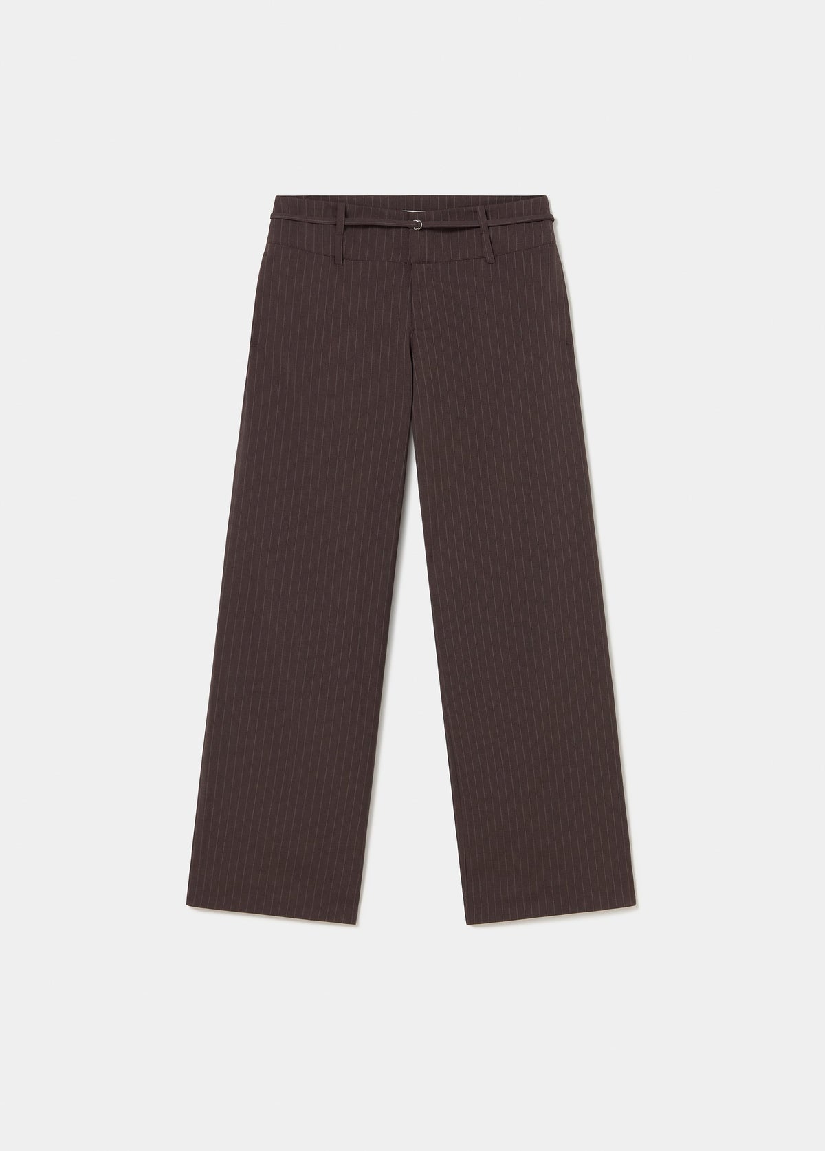 Pantalón raya diplomática cintura ancha