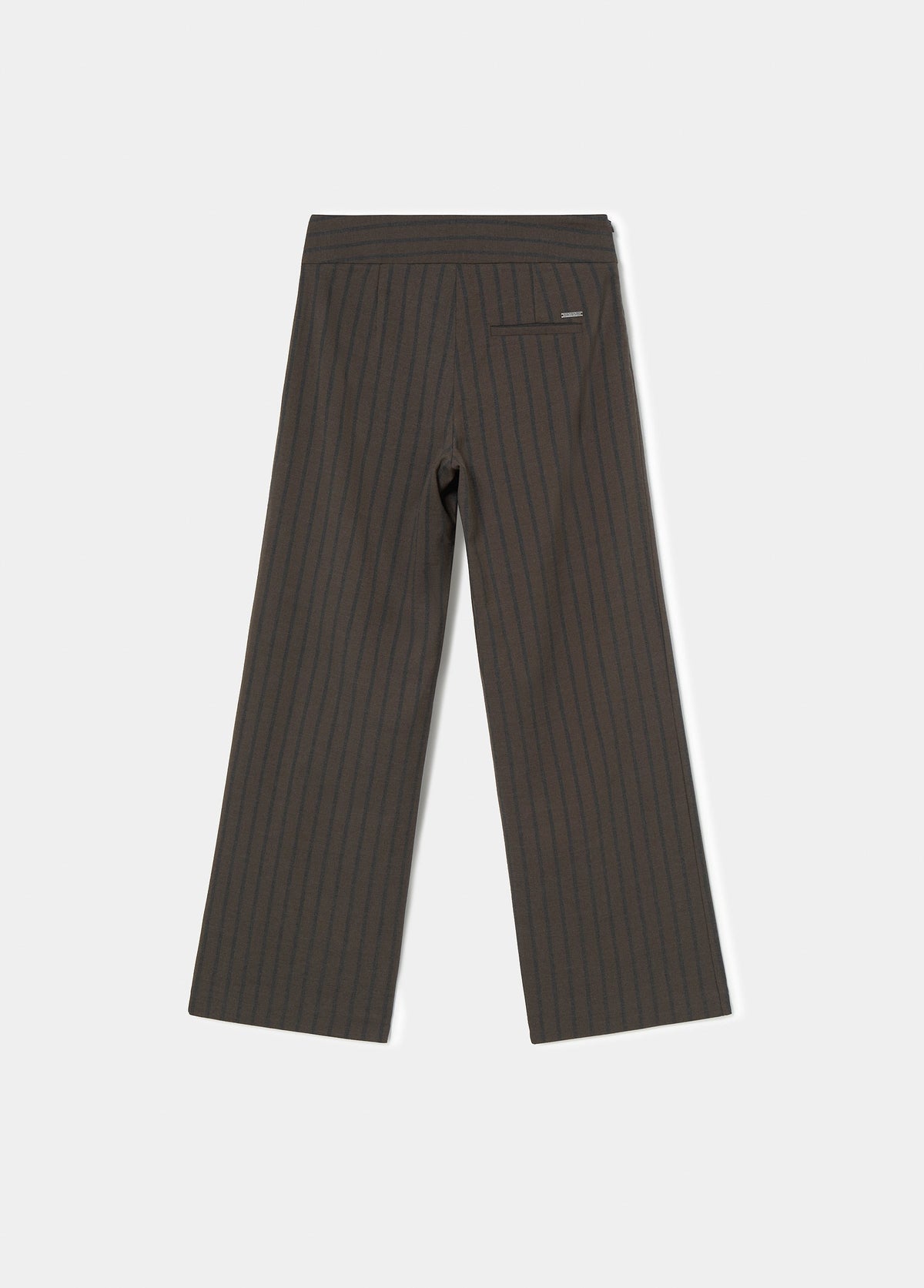 Pantalón cinturilla ancha rayas