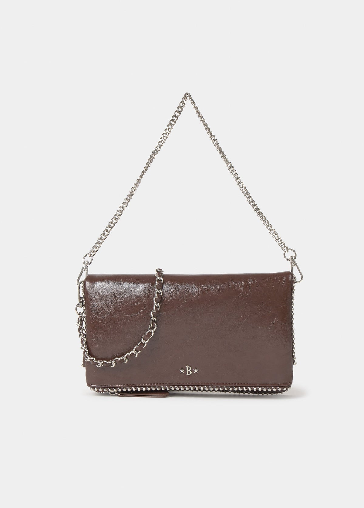 Bolso pequeño solapa bolitas