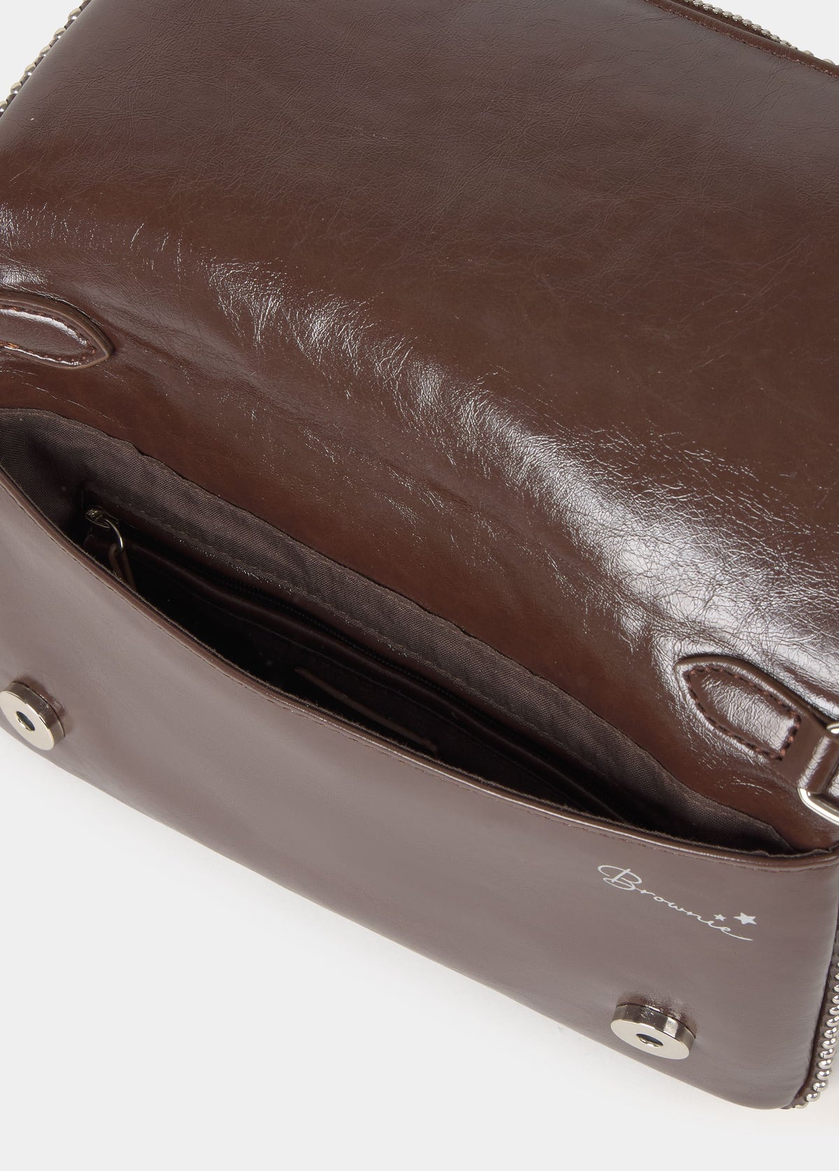 Bolso pequeño solapa bolitas