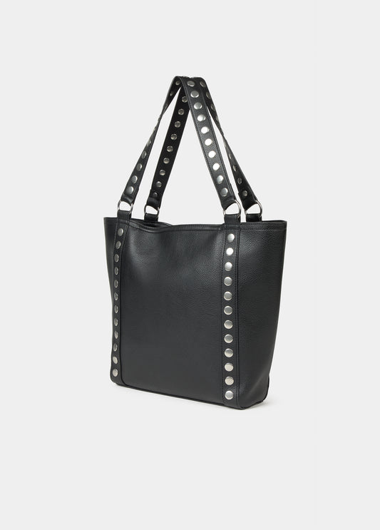 Bolso shopper tachas
