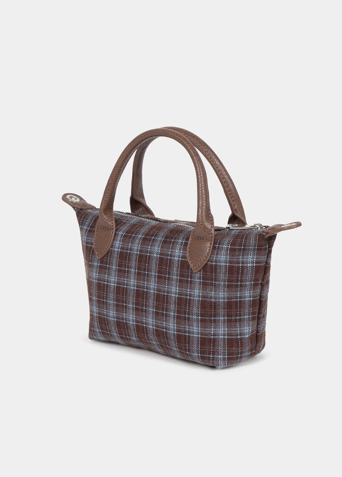 Bolso pequeno shopper cuadros