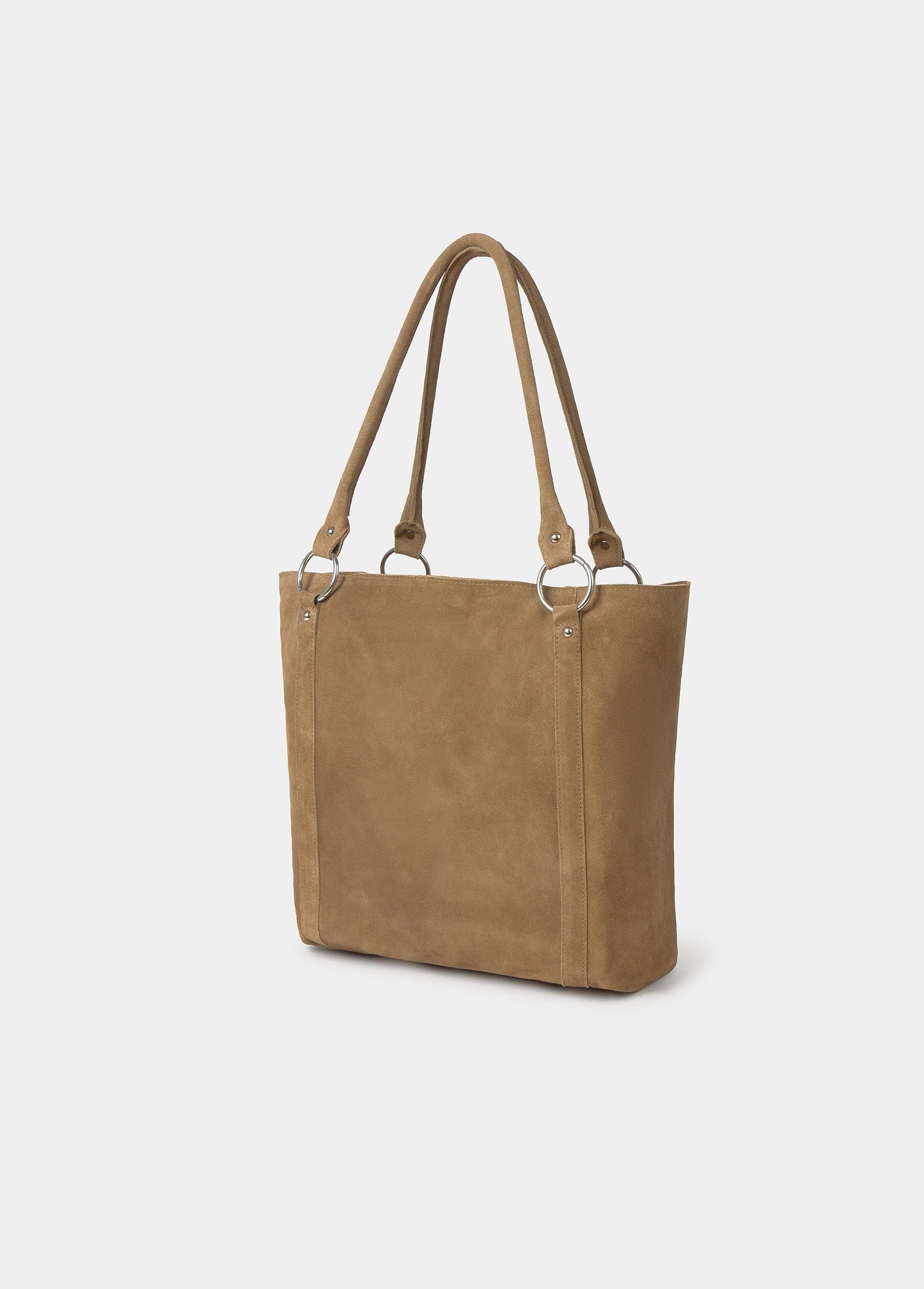 Bolso shopper piel aros