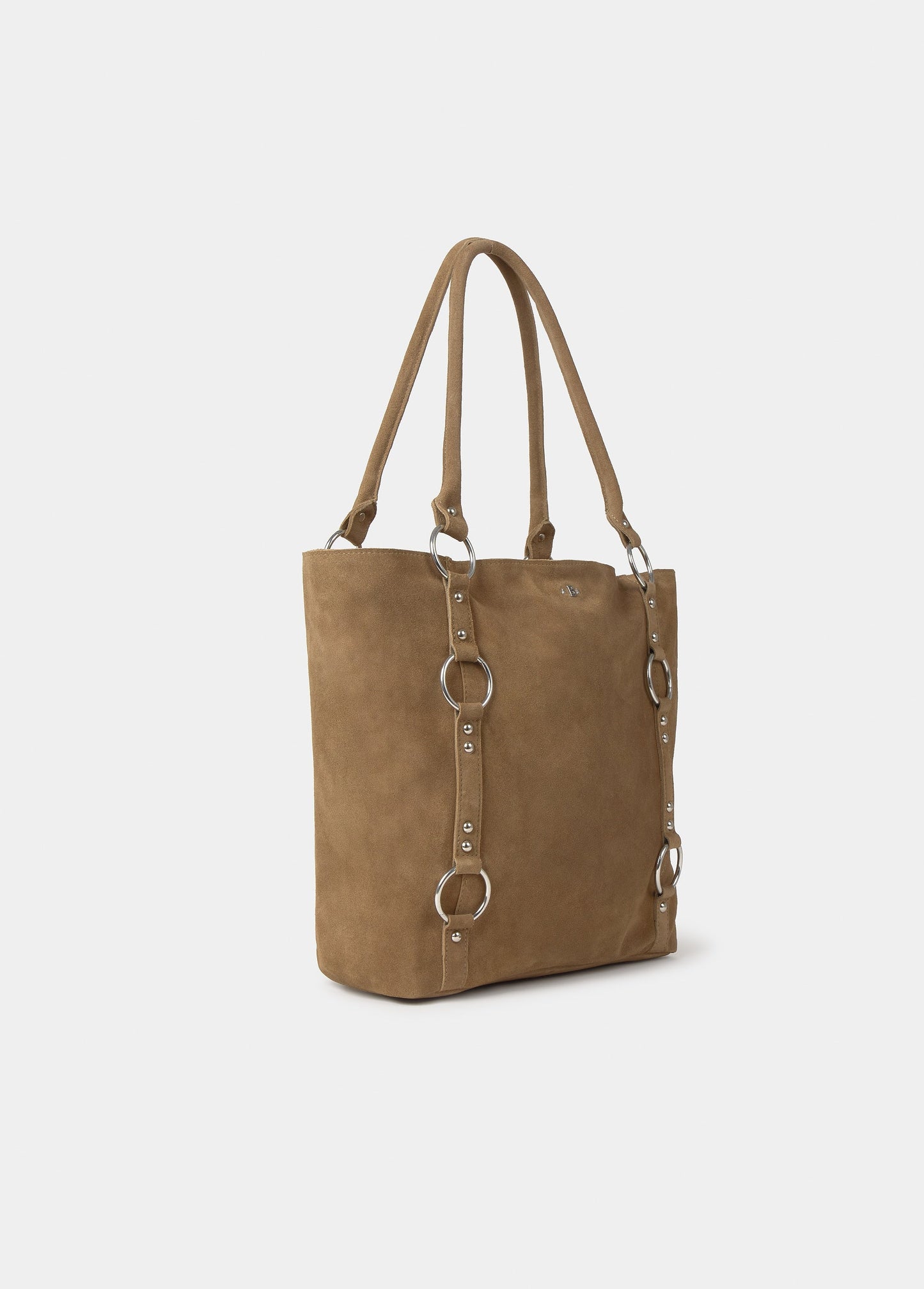 Bolso shopper piel aros