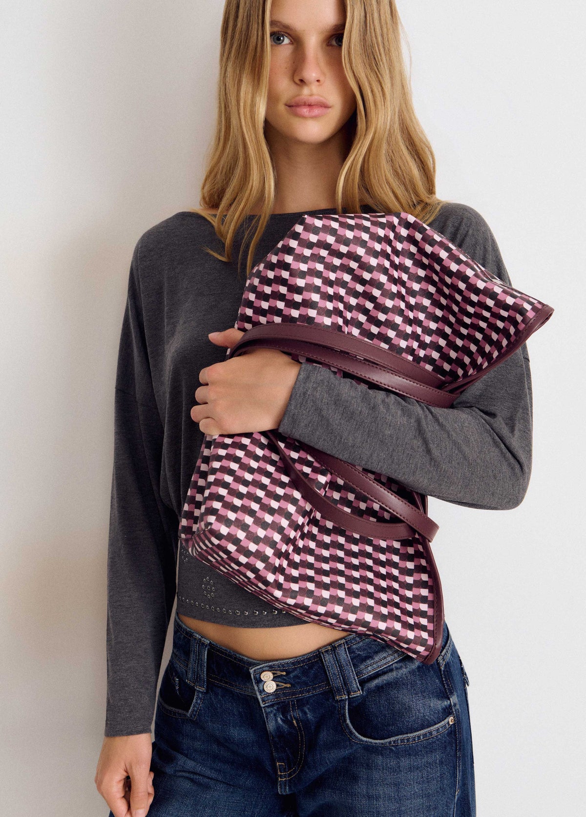 Bolso shopper estampado