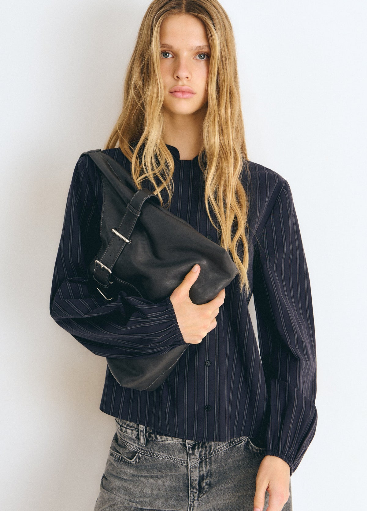 Bolso hombro hebilla