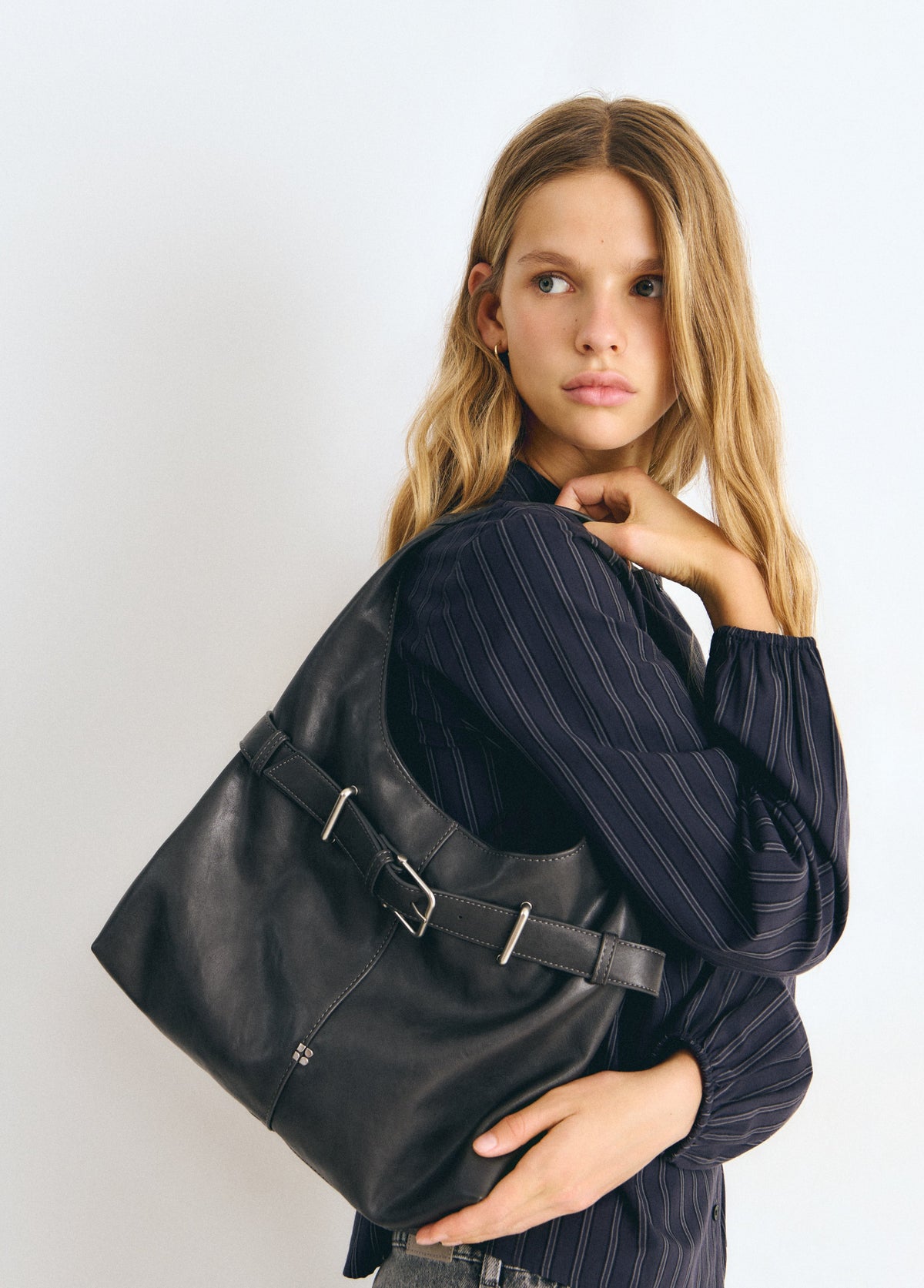Bolso hombro hebilla