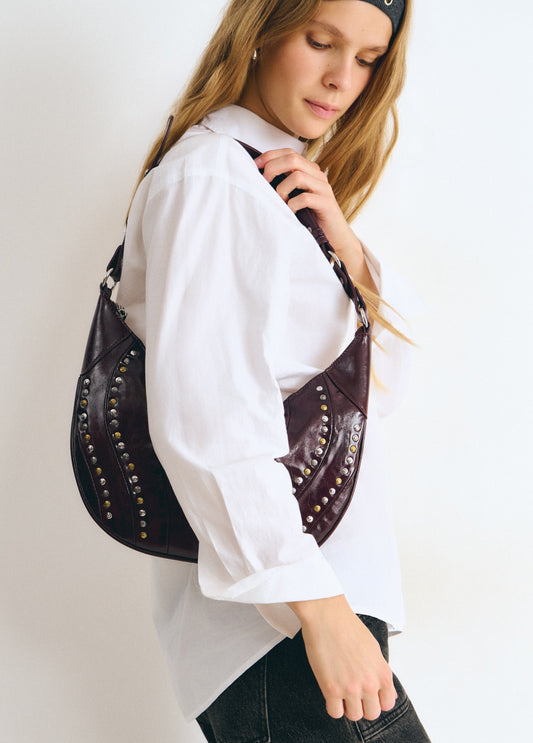 Bolso hombro mix tachas