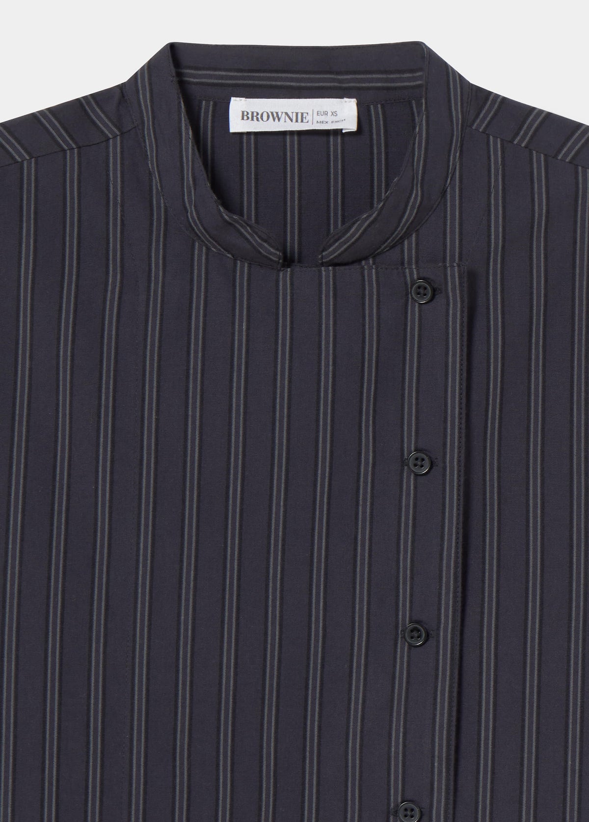 Blusa rayas abullonada