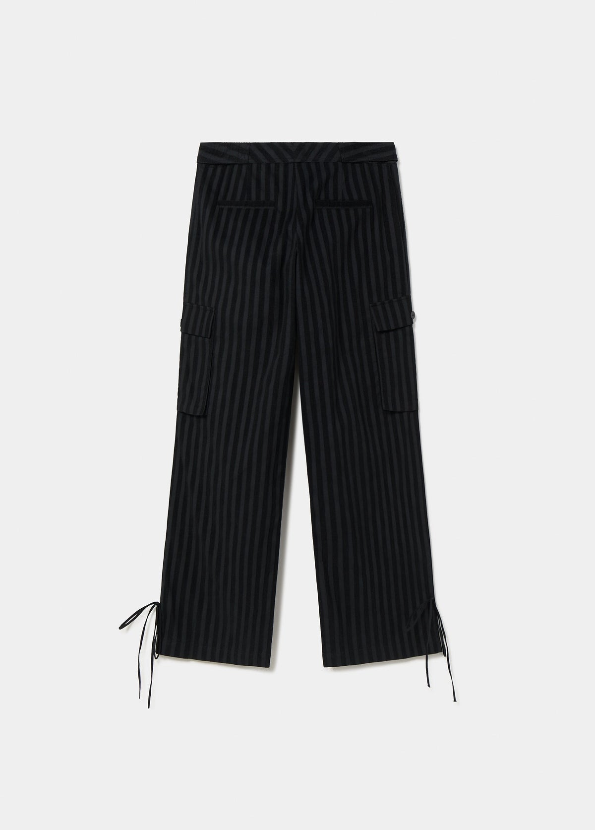 Pantalón cargo rayas pana
