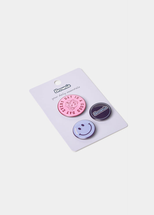 Pack 3 chapas back to school
