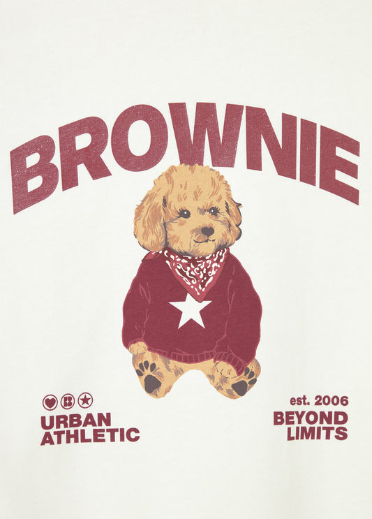 Sudadera print perrito bandana