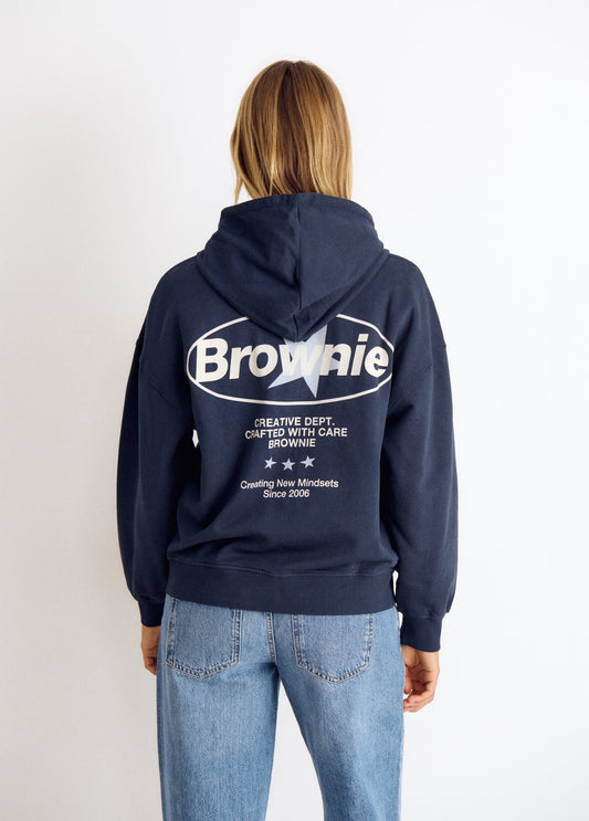 Jersey brownie estrella estampada