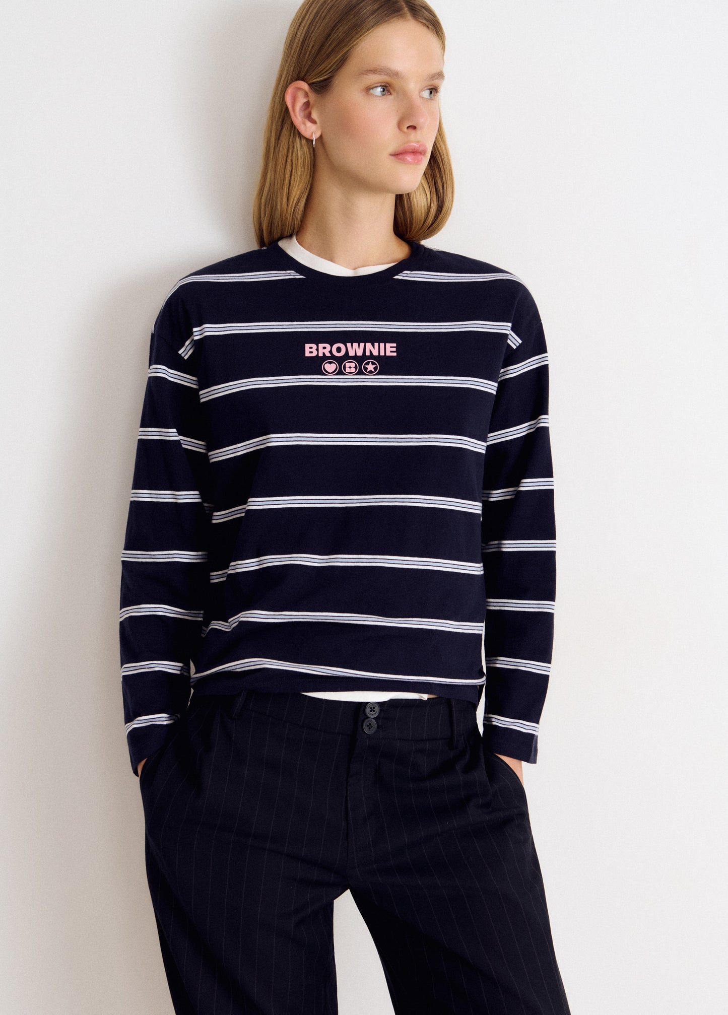 Camiseta rayas tacto suave