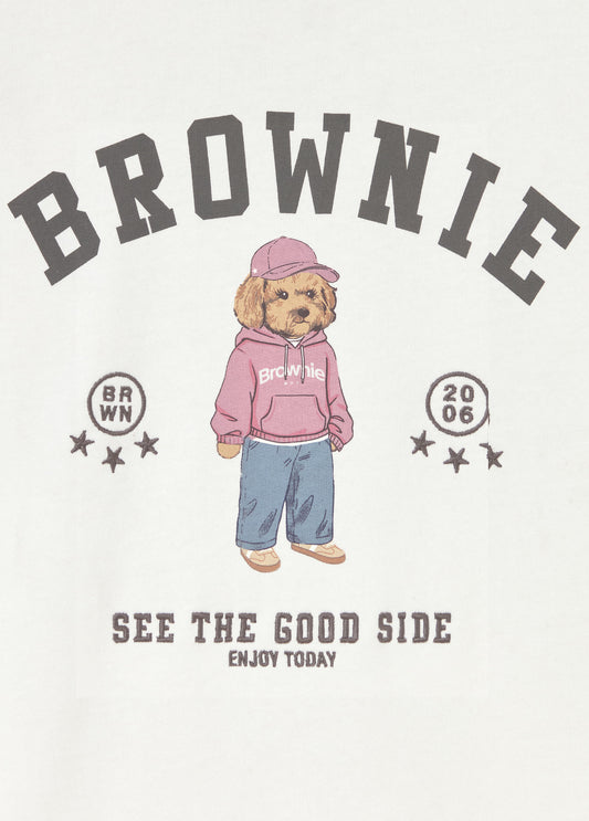 Sudadera print brownie perro
