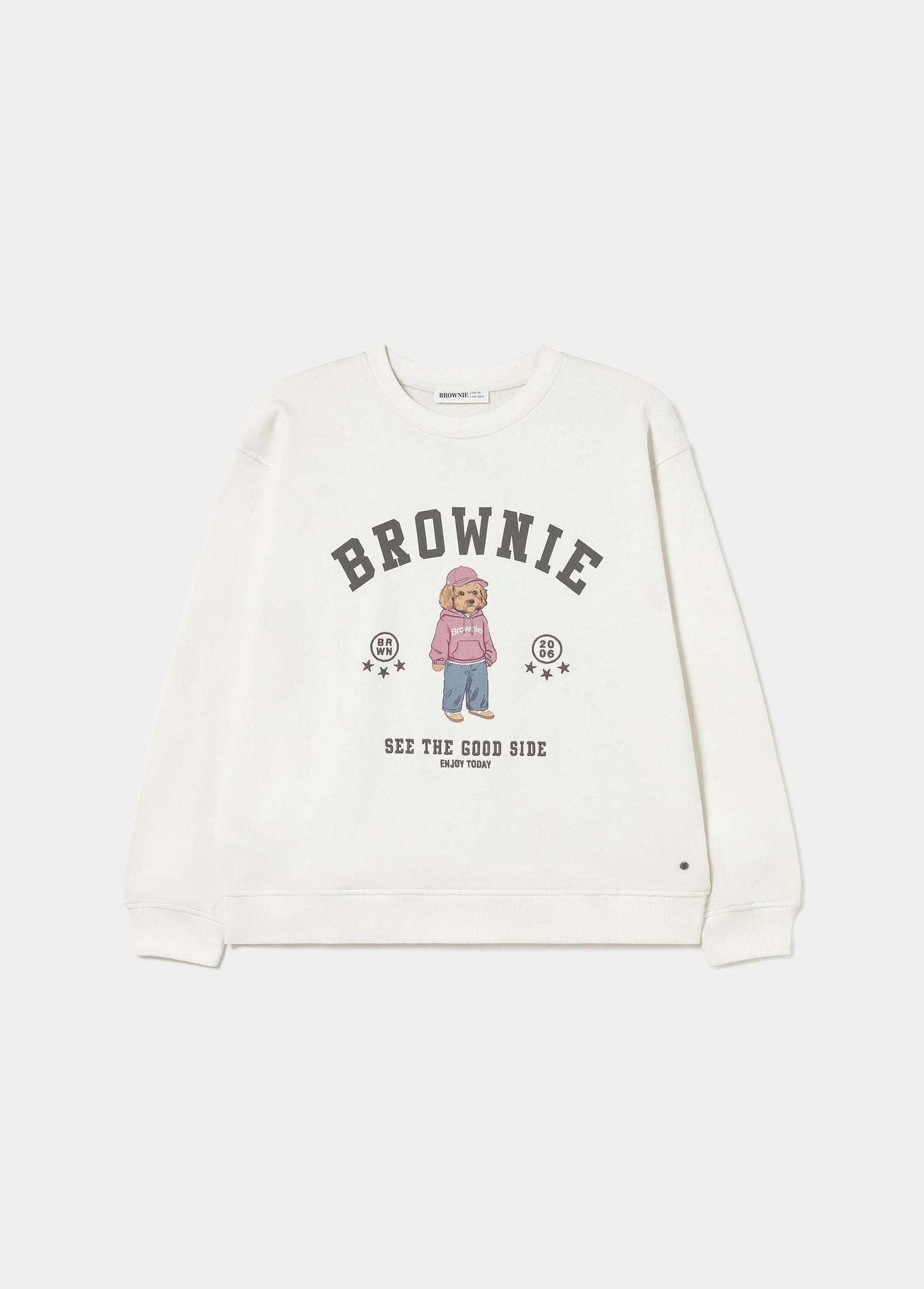 Sudadera print brownie perro