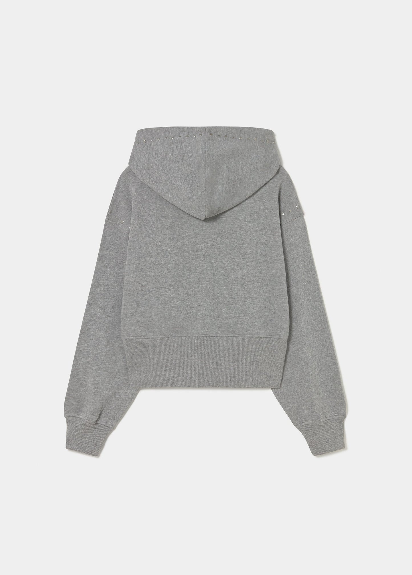 Sudadera capucha tachas