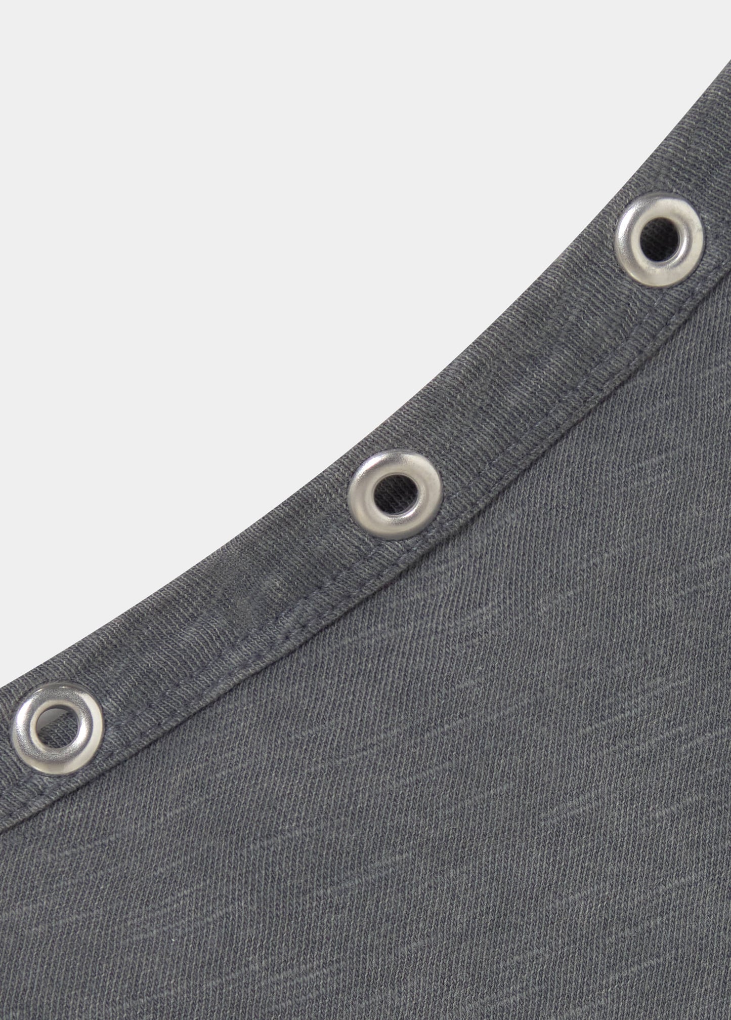 Camiseta asimetrica eyelets