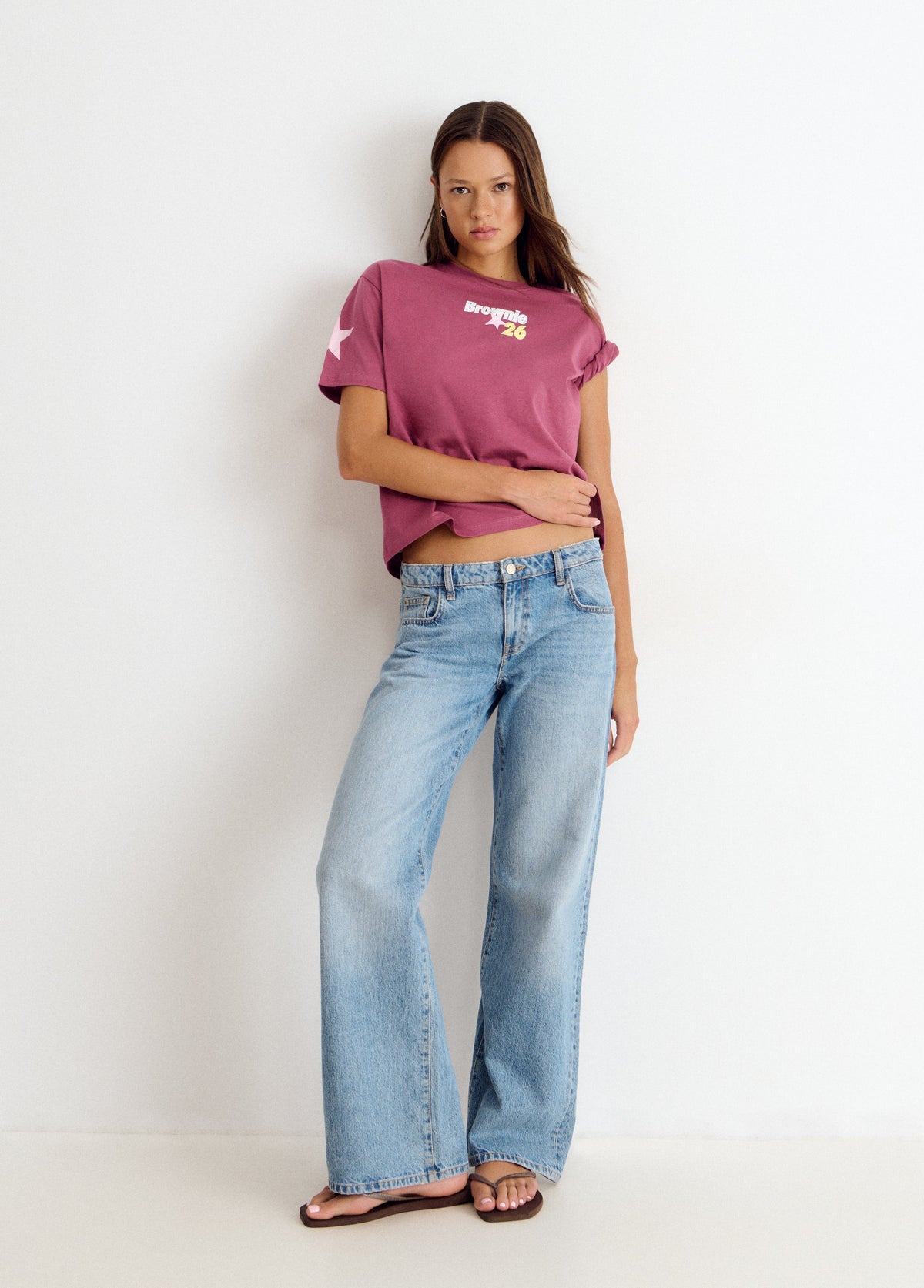 Camiseta print surfera