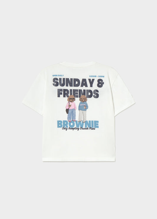 Camiseta estampado perros