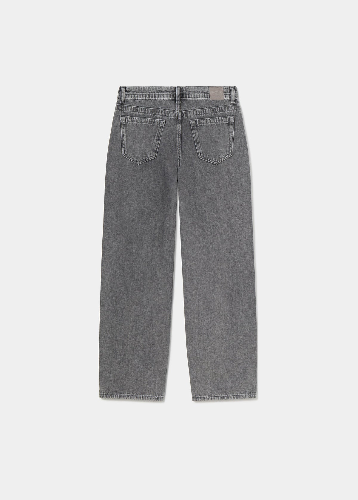 Jeans barrel tiro medio