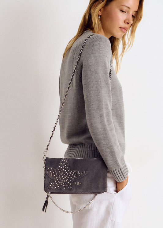Bolso solapa estrella